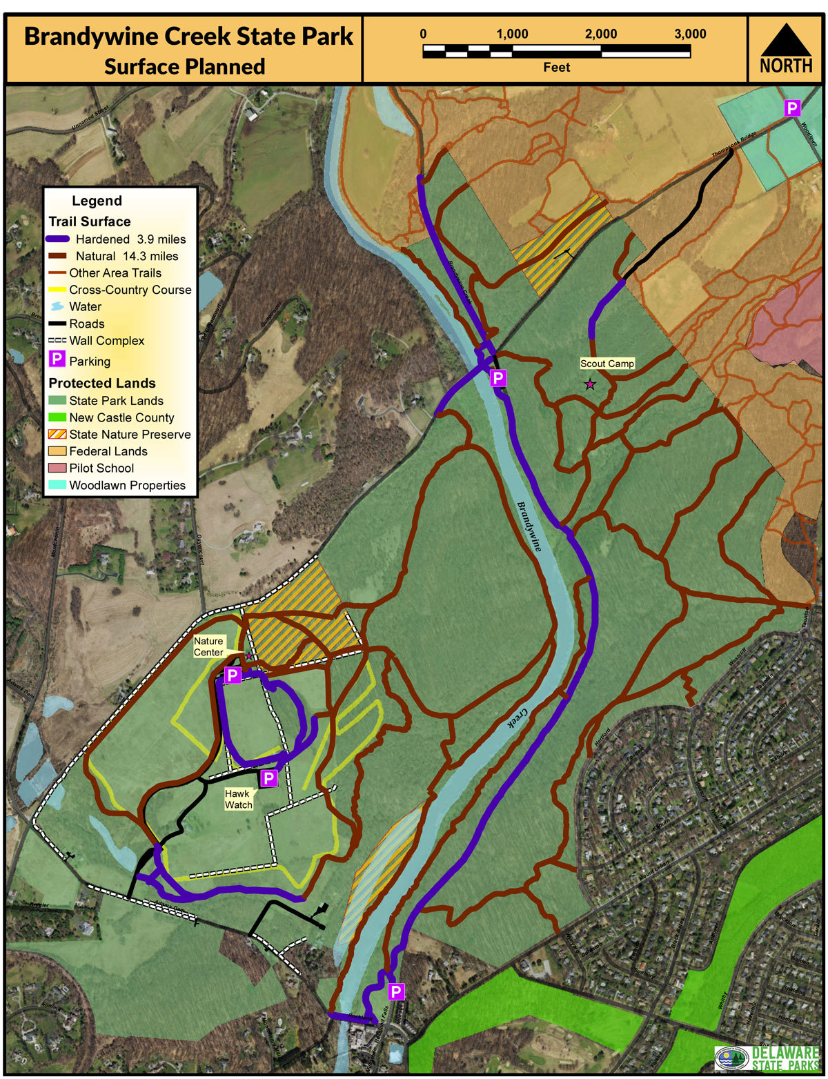 Brandywine Trail Paving Project 2019 | Save The Valley